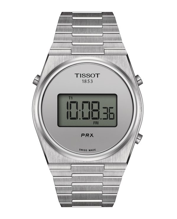 Tissot PRX Digital Stål- sølv 40mm