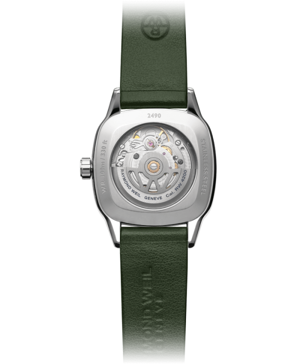 Raymond Weil Freelancer square - Grønn m/ dia - Bilde 4