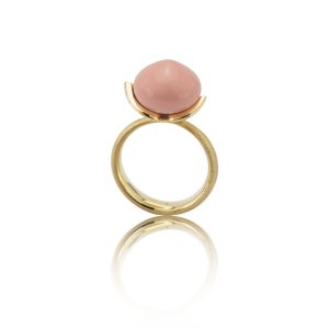 Dolce Ring medium m/ korall