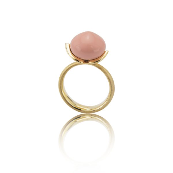 Dolce Ring medium m/ korall