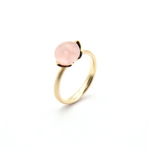 Dolce Ring liten m/rosenkvarts