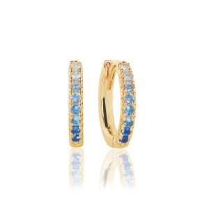 Ellera Medio Earrings Gradient Blue