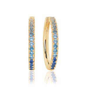 Ellera Grande Earrings Gradient Blue