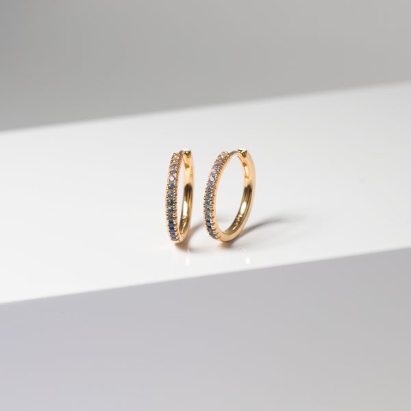 Ellera Grande Earrings Gradient Blue - Bilde 2