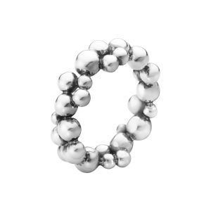 Moonlight Grapes band ring, sølv