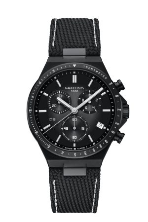 Certina DS-7 Chronograph svart