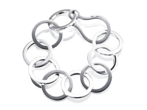 "Link A Go-Go" sølv armbånd