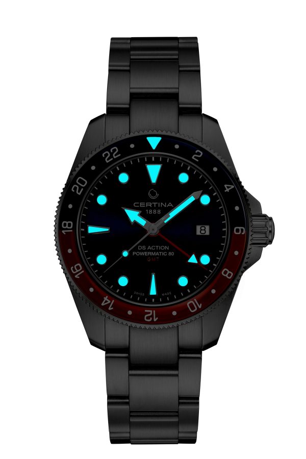 DS Action GMT Powermatic 80 - Rød/Blå - Bilde 2
