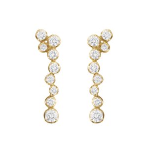 GJ Signature Øreheng gult gull