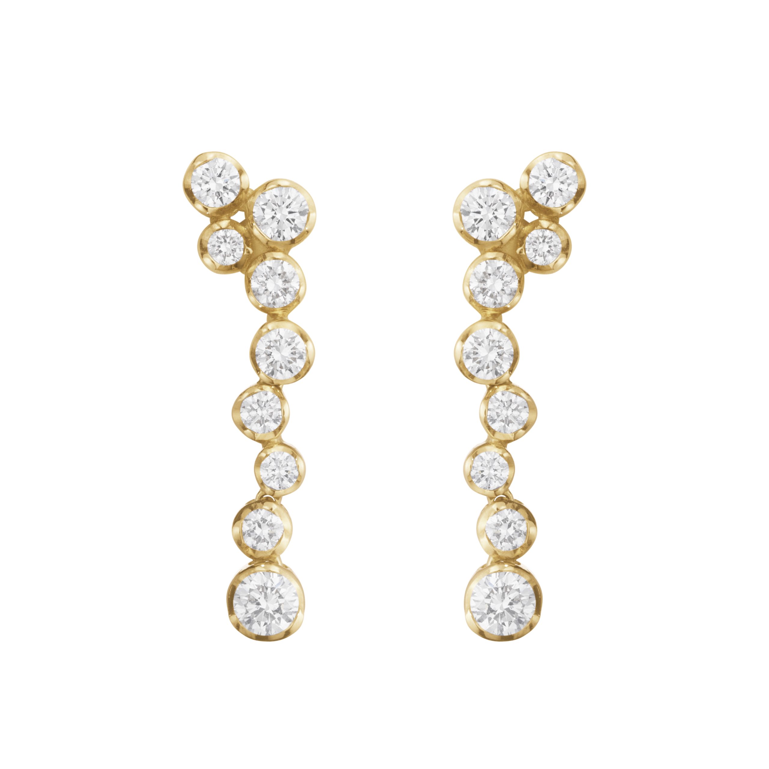 GJ Signature Øreheng gult gull