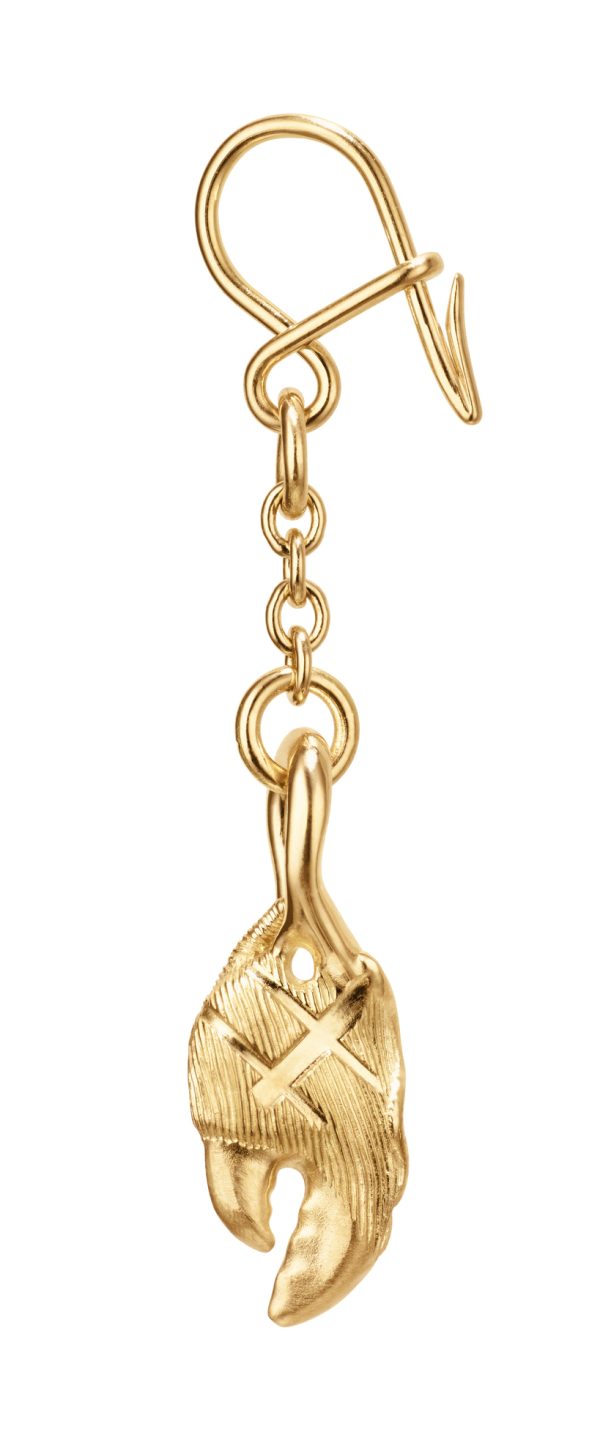 Claw ørepynt anheng