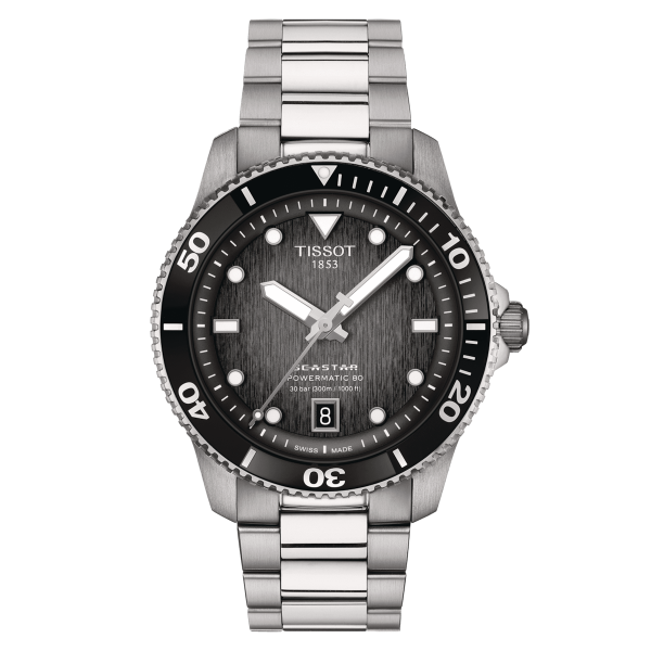Tissot Seastar 1000 Powermatic 80 40mm - Svart