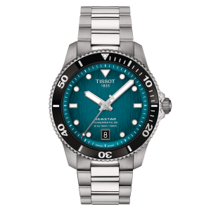 Tissot Seastar 1000 Powermatic 80 40mm - Blågrønn