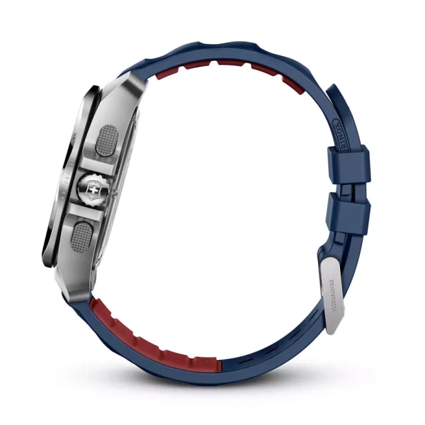 V241984 Inox Chronograph blå m/ gummi - Bilde 5