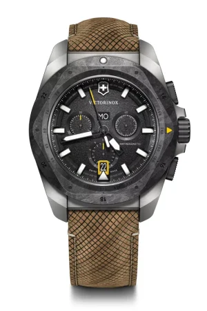 V241988.1 Inox Chronograph svart, titan og carbon m/ rem