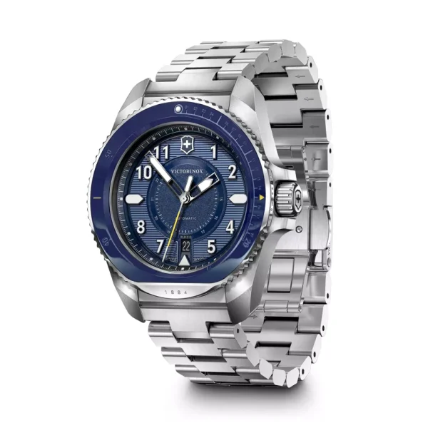 V242010 Victorinox Journey 1884Automatic Blå -Lenke - Bilde 3