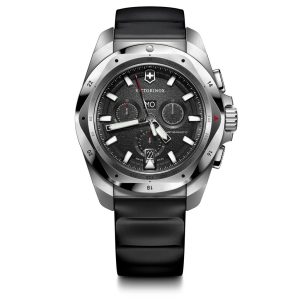 V241983 Inox Chronograph svart m/ gummi