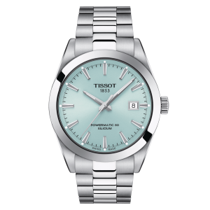 TISSOT GENTLEMAN POWERMATIC 80 SILICIUM - Ice Blue