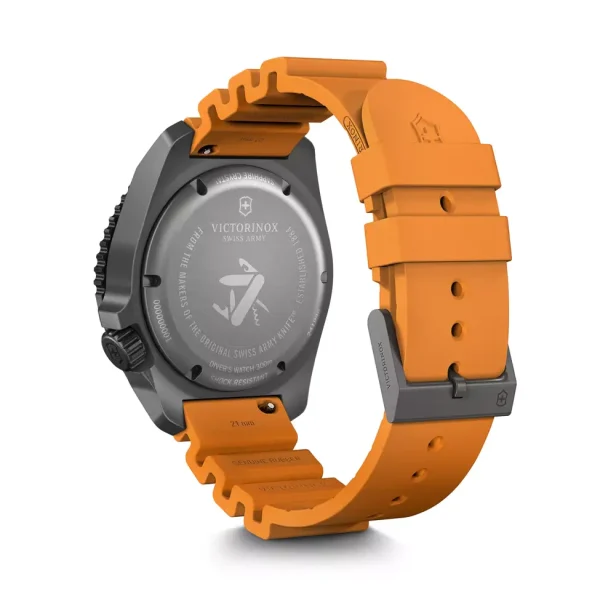 Dive Pro Automatic Titan Svart- Orange rem - Bilde 2