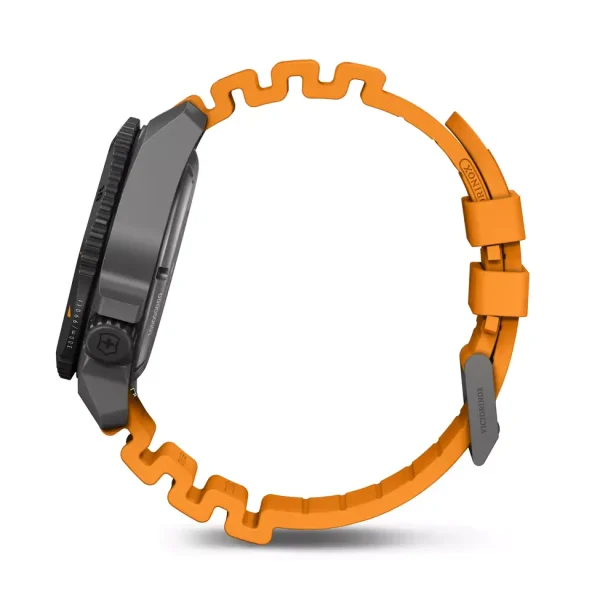 Dive Pro Automatic Titan Svart- Orange rem - Bilde 5