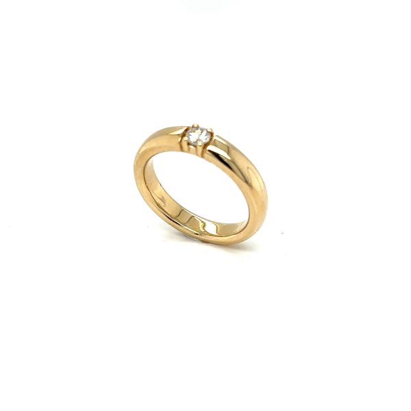 Gult Gull Alliansering Buet 1X0,15 ct Twsi - Bilde 5