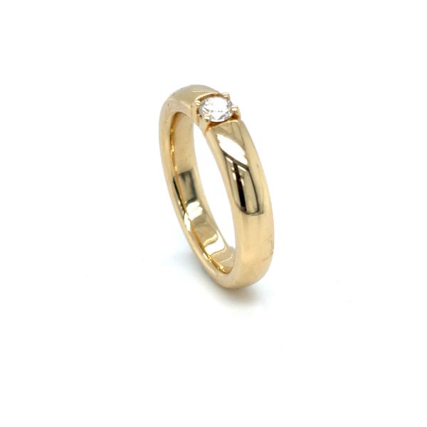 Gult Gull Alliansering Buet 1X0,15 ct Twsi - Bilde 3