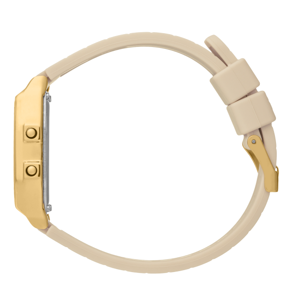 Ice Digit Retro- Metal gold mirror almond small - Bilde 4