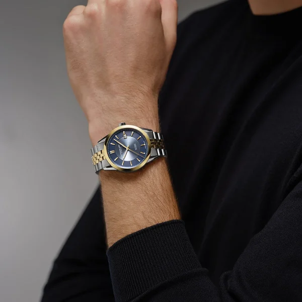 Raymond Weil Freelancer Bicolour 38mm Blå skive - Bilde 5