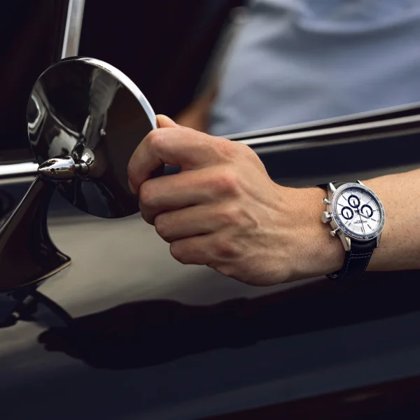 Freelancer Automatic Chronograph , 43.5mm , rem, Hvit - Bilde 4