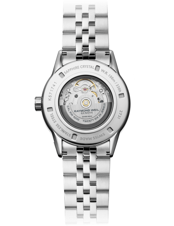 Freelancer Automatic Chronograph  Stål m/ lenke, 43.5mm , Hvit - Bilde 3