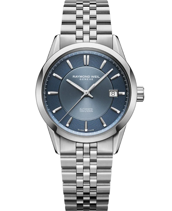 Raymond Weil Freelancer 38mm Blå skive