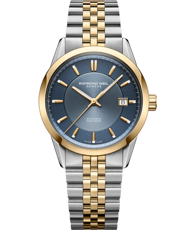 Raymond Weil Freelancer Bicolour 38mm Blå skive