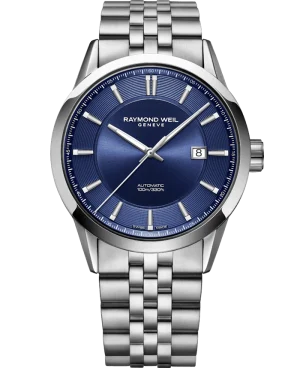 Raymond Weil Freelancer Stål 42mm Blå skive