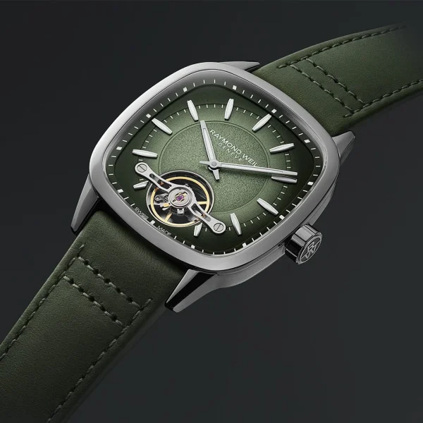 Freelancer Calibre RW1212 Cusion 40mm Grønn m/ rem - Bilde 2