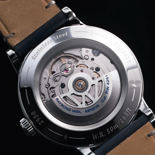 RAYMOND WEIL Millesmie small second Blå - Bilde 7