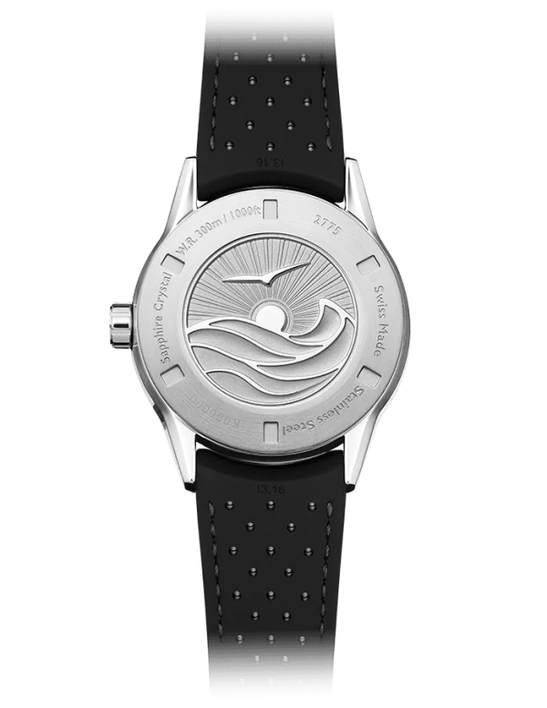 Raymond Weil Freelancer Diver Svart skive gummirem - Bilde 3