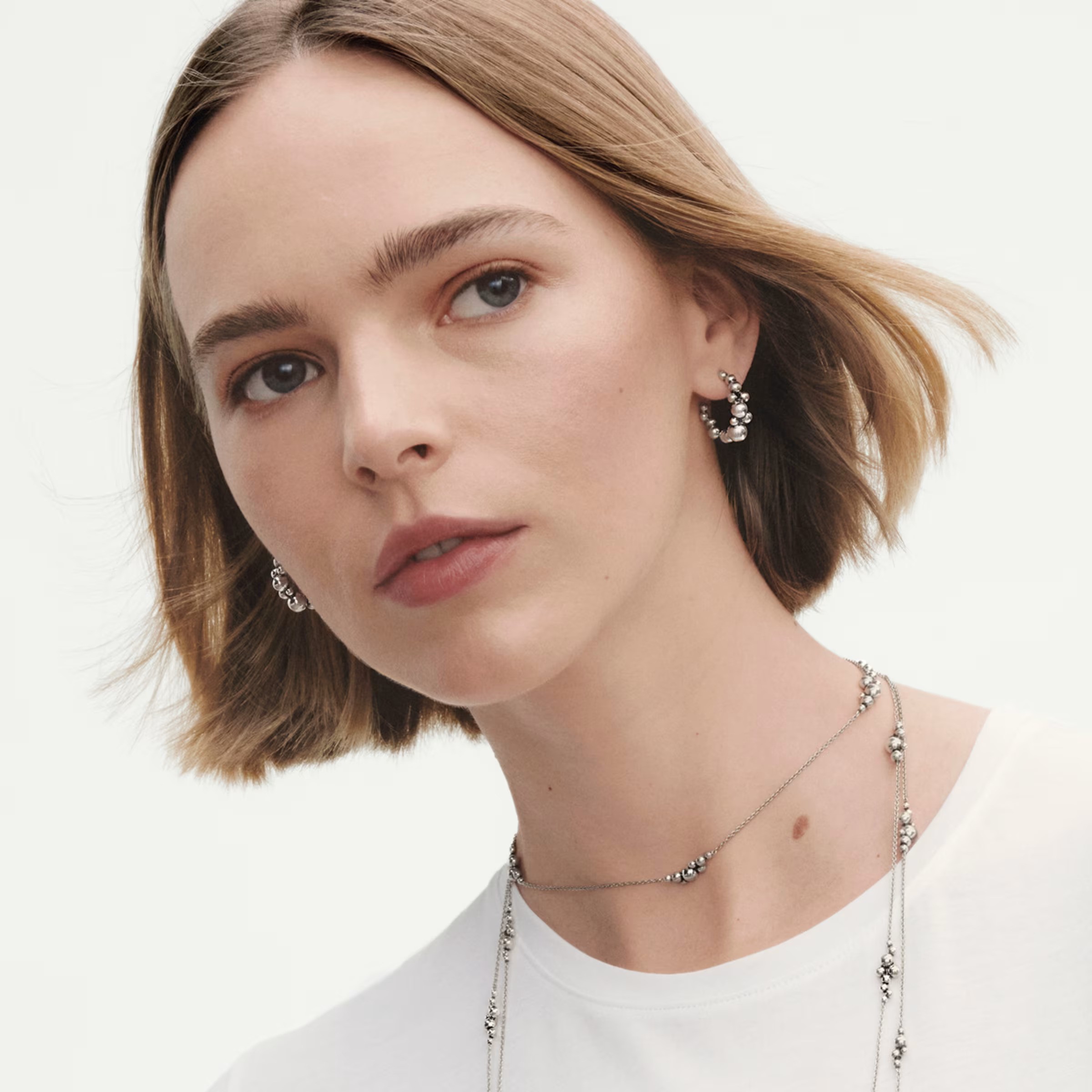 Moonlight Grapes creoler sølv - Bilde 2