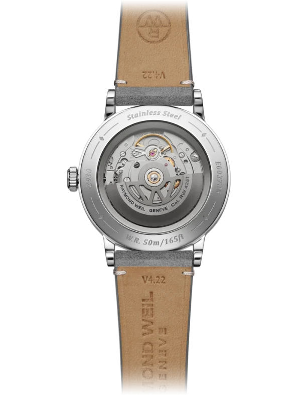 RAYMOND WEIL Millesmie small second Grå - Bilde 2