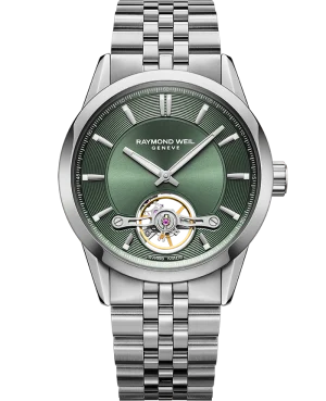 Freelancer Automatic Open Heart Green Lenke