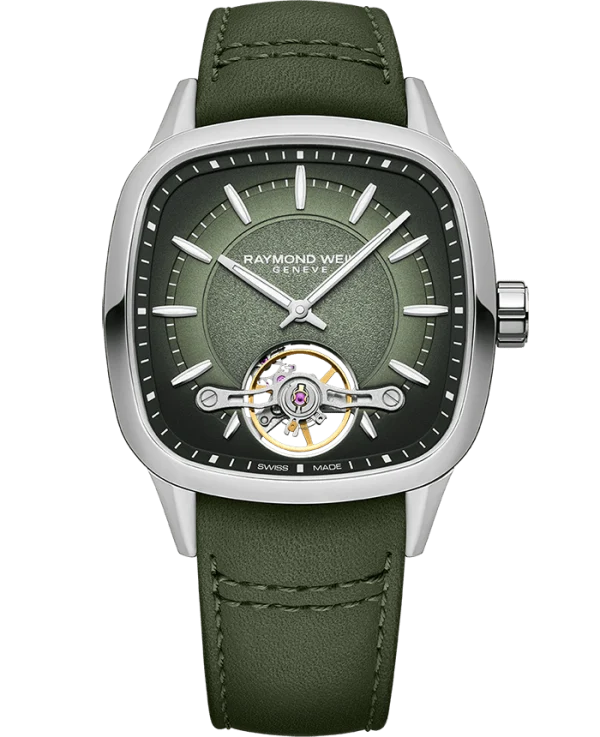 Freelancer Calibre RW1212 Cusion 40mm Grønn m/ rem