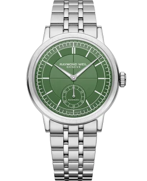 RAYMOND WEIL Millesmie small second Grønn