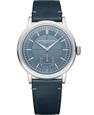 RAYMOND WEIL Millesmie small second Blå