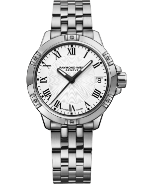 Tango Classic Ladies Quartz Hvit skive m/ svarte romertall 30mm