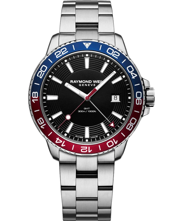 Tango  GMT 300  Stål , Blå/Rød