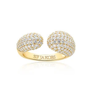 GOCCIA Ring Gold plated