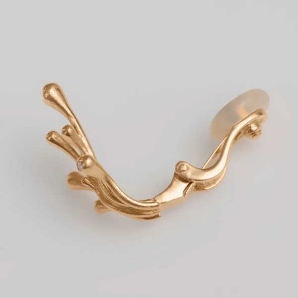 BoHo gull øreklips små - Bilde 6