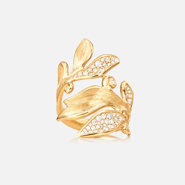 Ring Forest Pave´m/ diamanter - Bilde 3