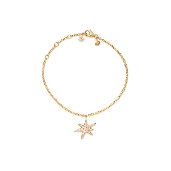 Funky Stars armbånd m/ charms