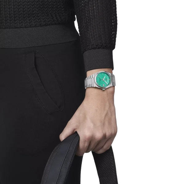 Tissot PRX Powermatic 80 "Tiffany Green" 35mm - Bilde 2