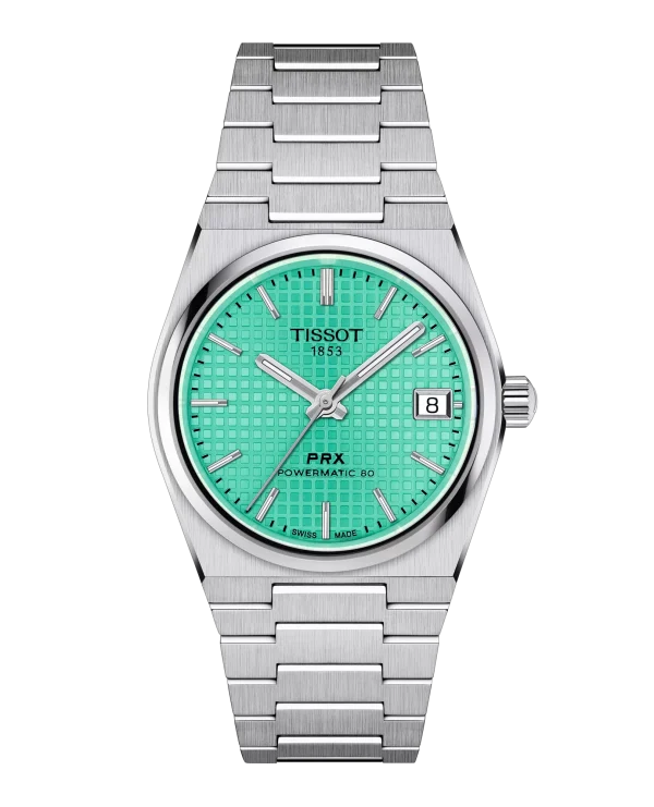 Tissot PRX Powermatic 80 "Tiffany Green" 35mm